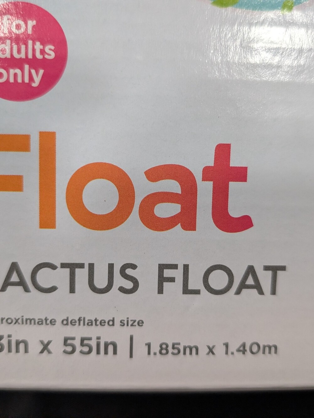 New INTEX cactus float - Picture 3 of 3